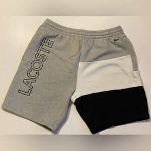 Lacoste Gray and Black Shorts